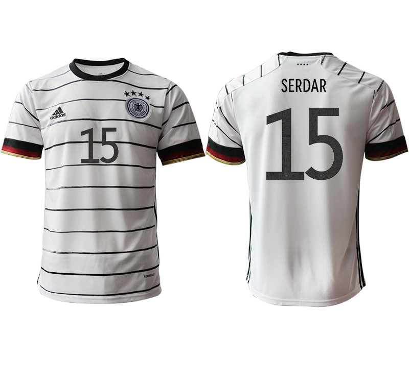 Men 2021 Europe Germany home AAA version #15 soccer jerseys